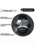 freecart case – black ceramic storage container with package opener