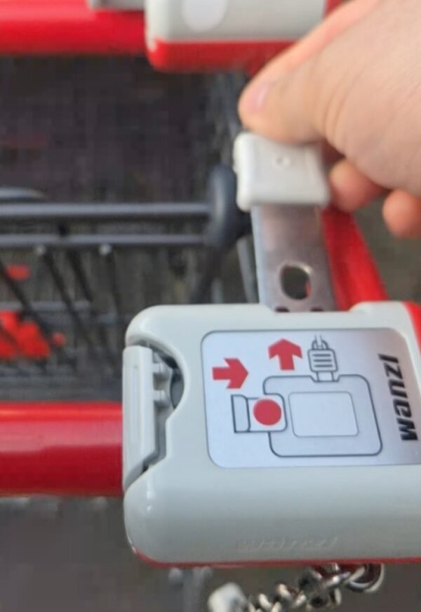 freecart loop removable shopping trolley release tool