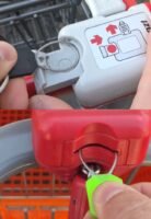 freecart loop removable shopping trolley release tool