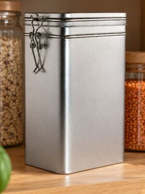 freecart case – coffee storage tin with package opener