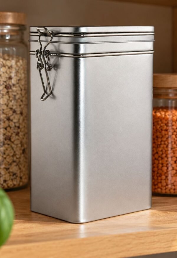 freecart case – coffee storage tin with package opener