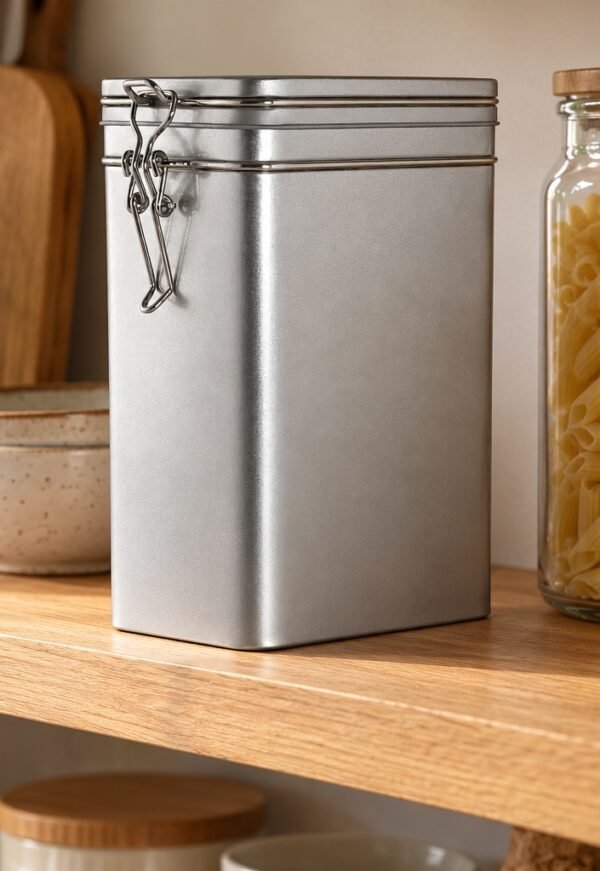 freecart case – coffee storage tin with package opener