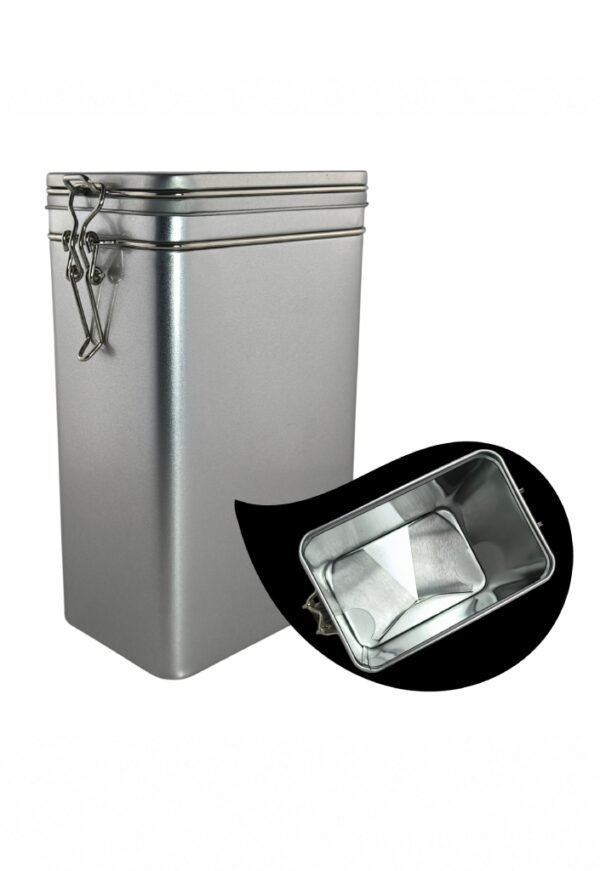 freecart case – coffee storage tin with package opener
