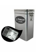 freecart case – coffee storage tin with package opener