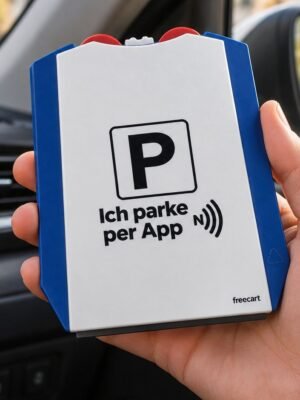 freecart Parkscheibe mit NFC Tag